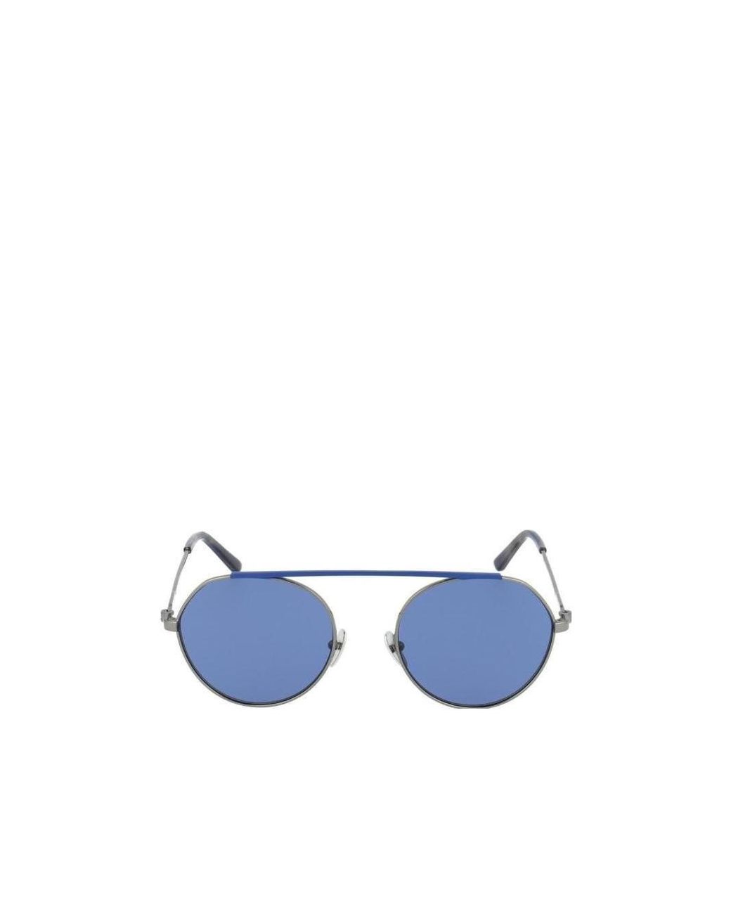 Calvin Klein Blue Logo Sunglasses for men