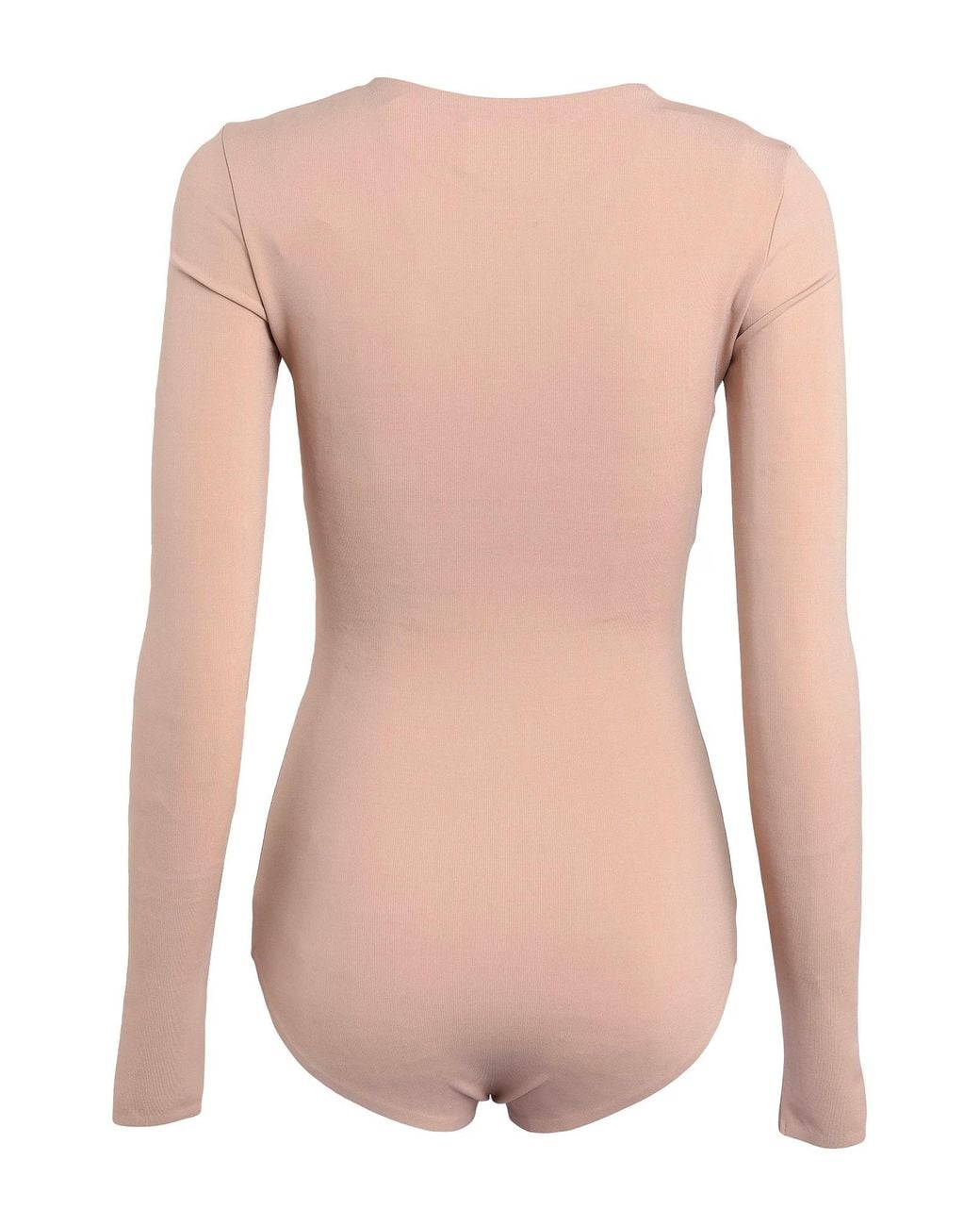 Maison Margiela Pink Long-Sleeved Bodysuit