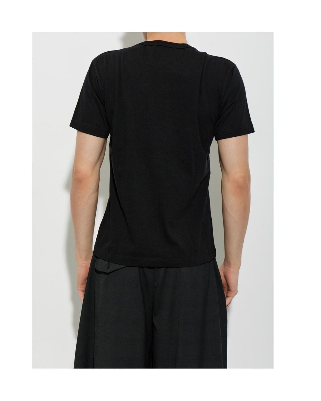 Comme des Garçons Black Short-Sleeved T-Shirt for men