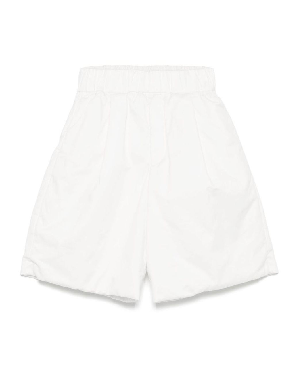Dries Van Noten White Plato Shorts for men