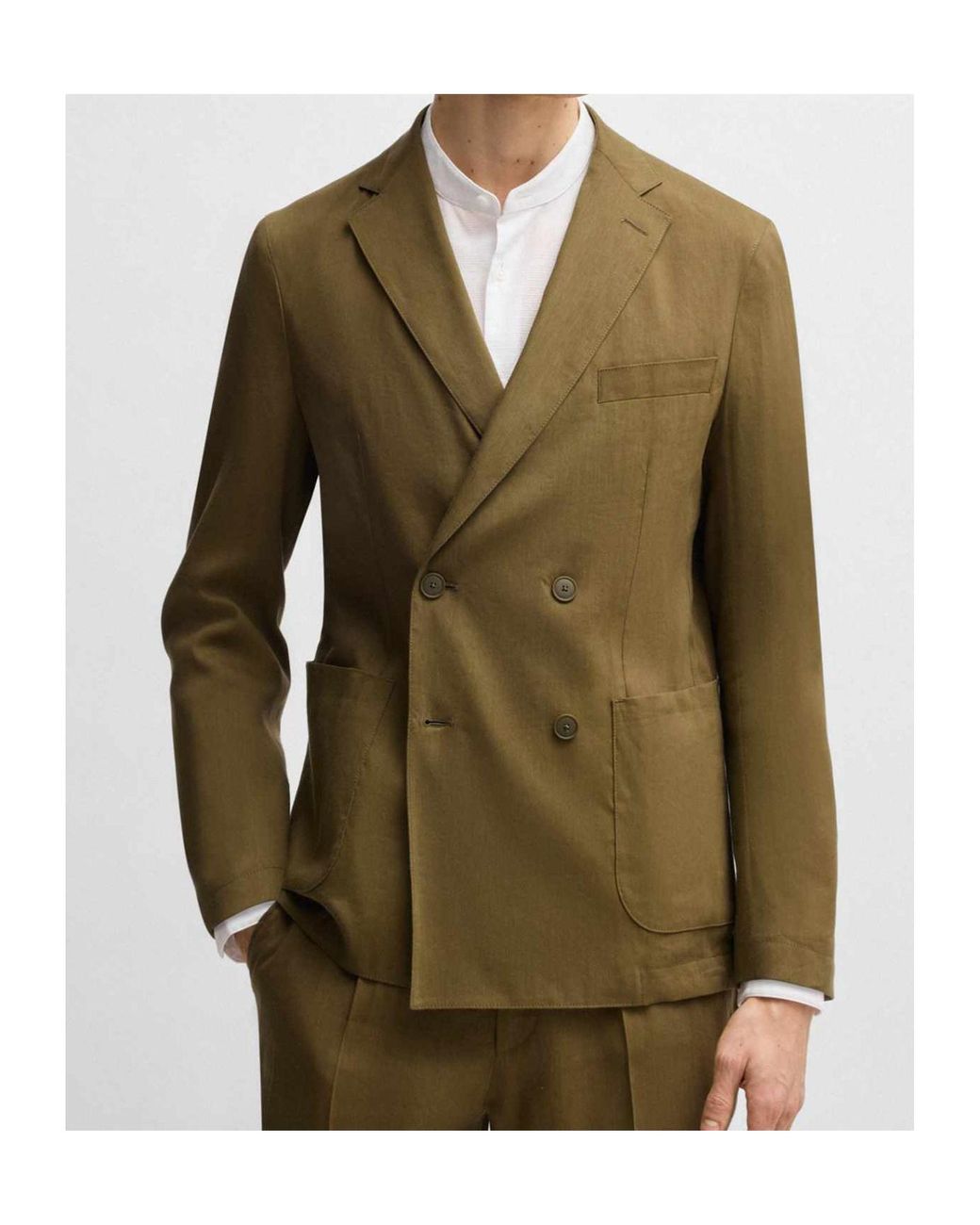 Boss Green Boss Double-Breasted Slim-Fit Blazer for men