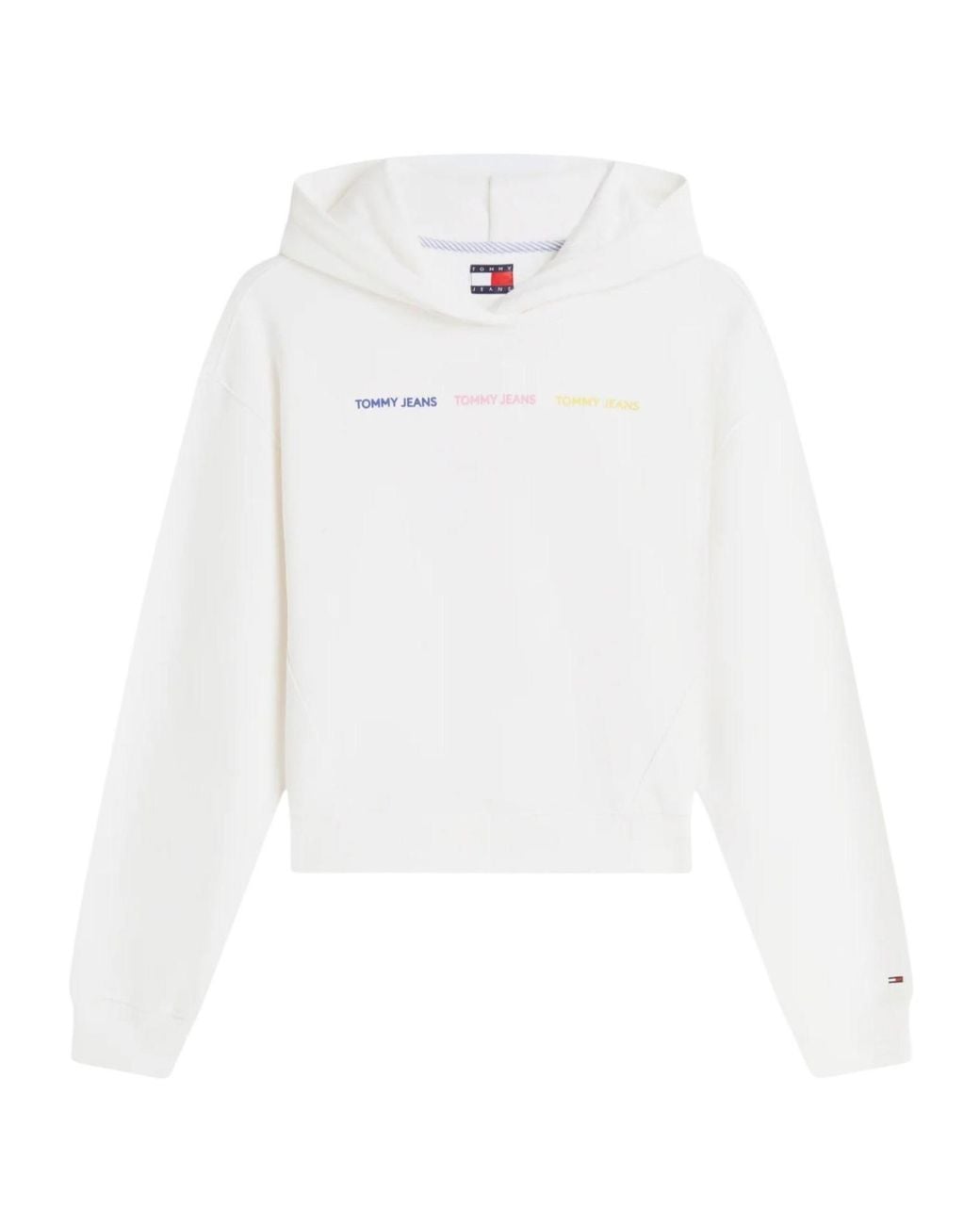 Tommy Hilfiger White Long-Sleeved Sweatshirt