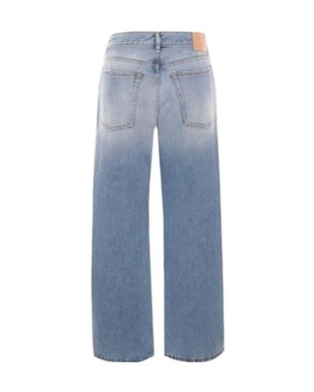 Acne Blue Regular Fit Jeans