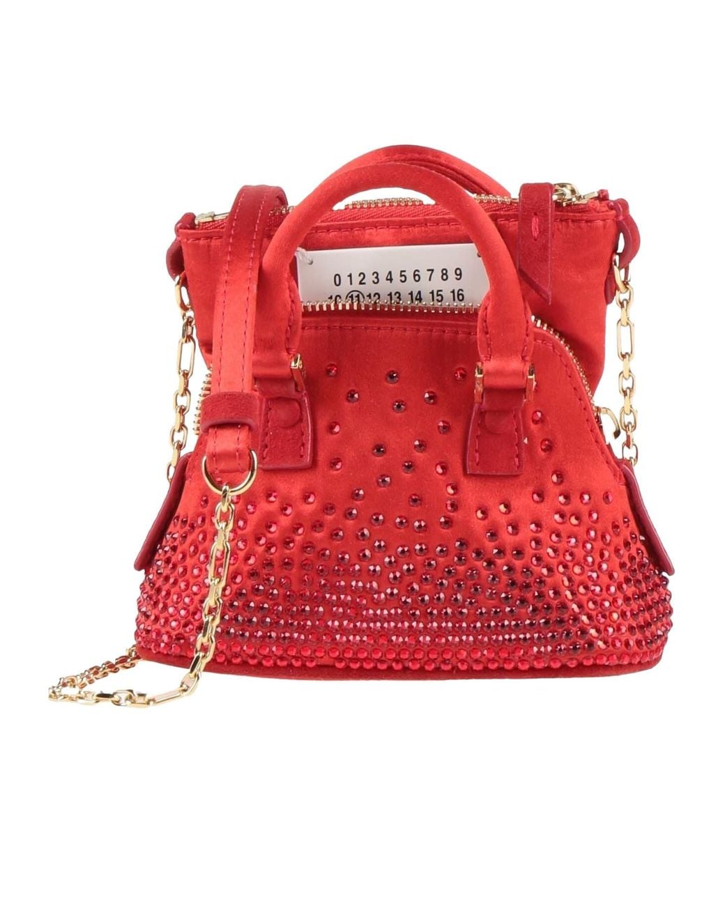 Maison Margiela Red Top Handles Mini Bag