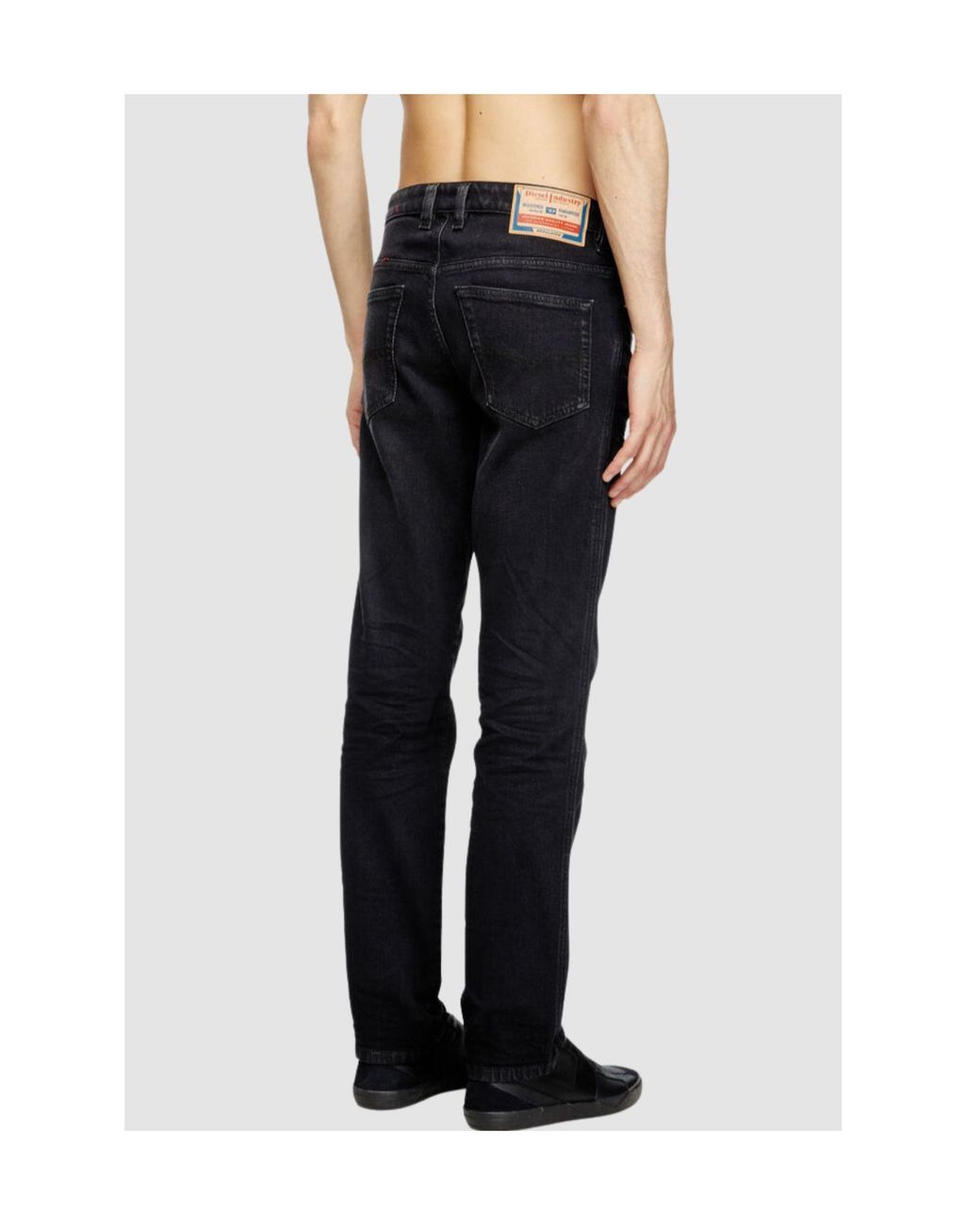 DIESEL Black D-Vyl 1993 Straight-Leg Jeans for men