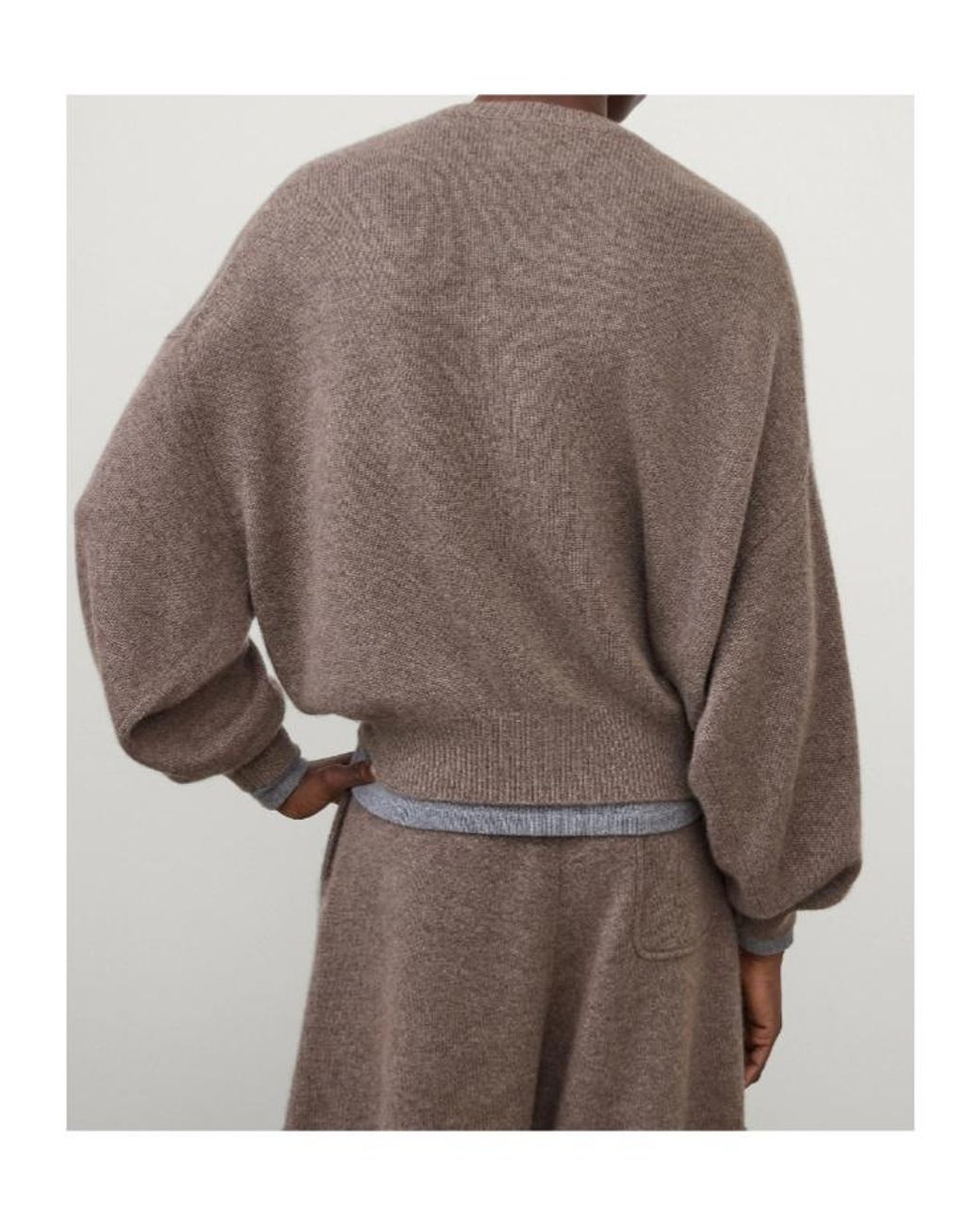 Lisa Yang Brown Veira Jumper