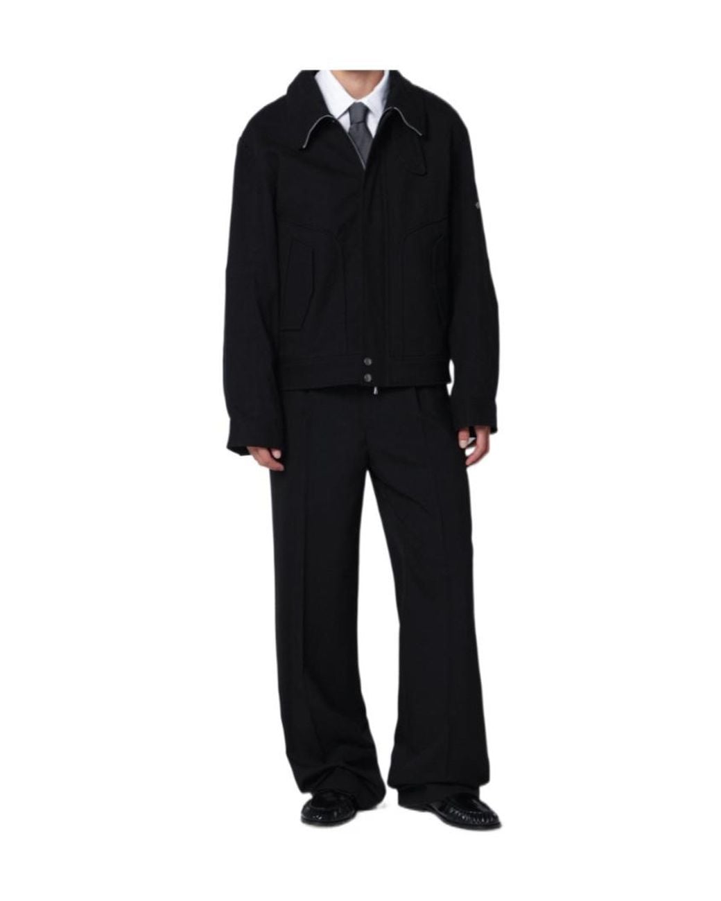 Dries Van Noten Black Cotton Jacket for men