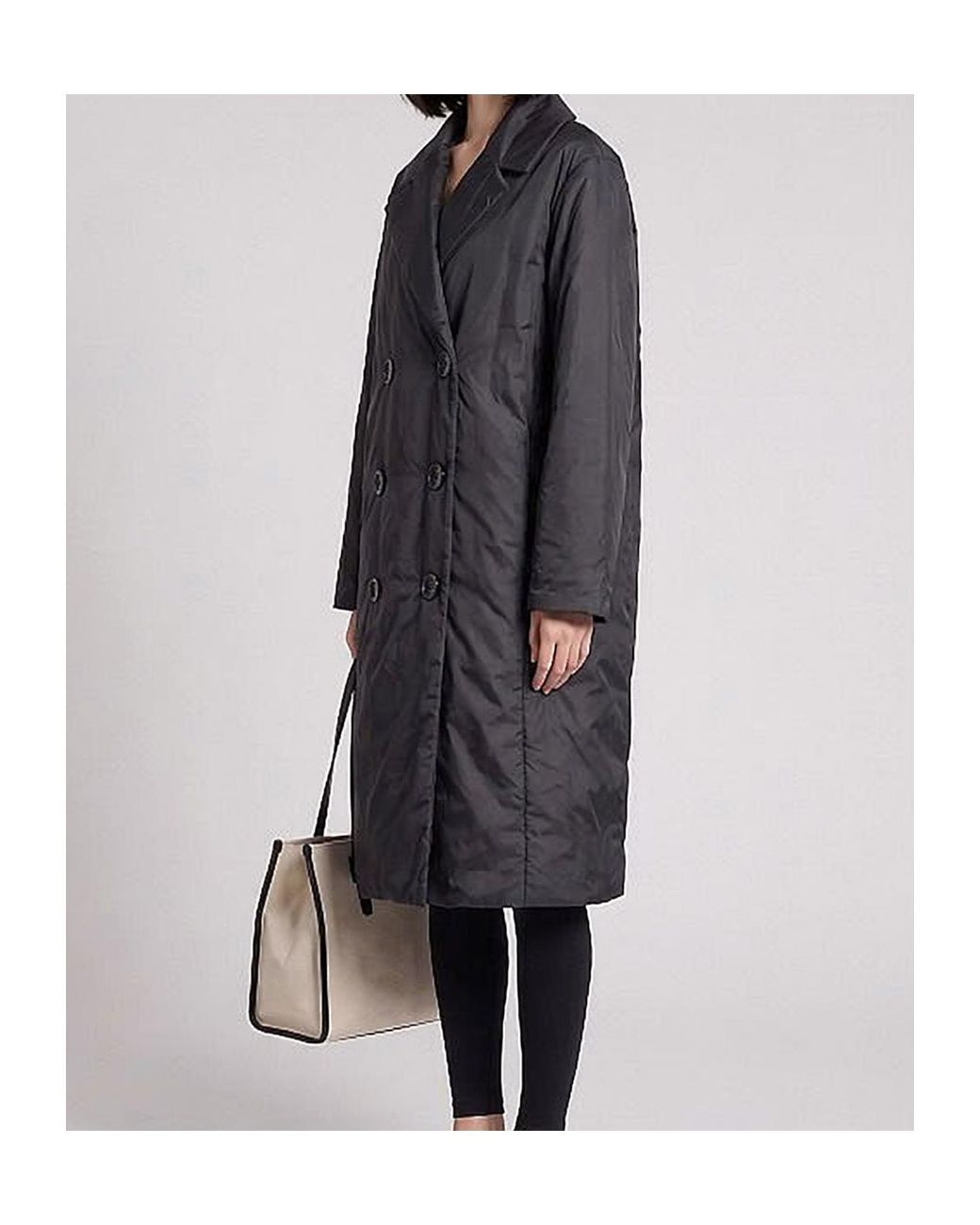 Max Mara Black Long-Sleeved Padded Jacket
