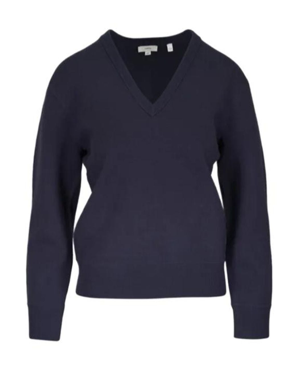 Vince Blue V-Neck Sweater