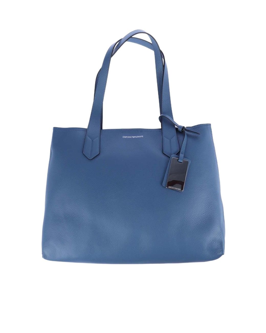 Emporio Armani Blue Shopping Bag