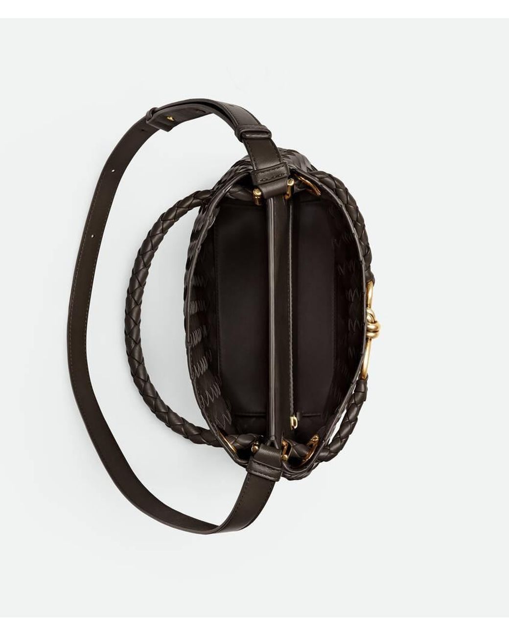 Bottega Veneta Black Small Andiamo Bucket Bag