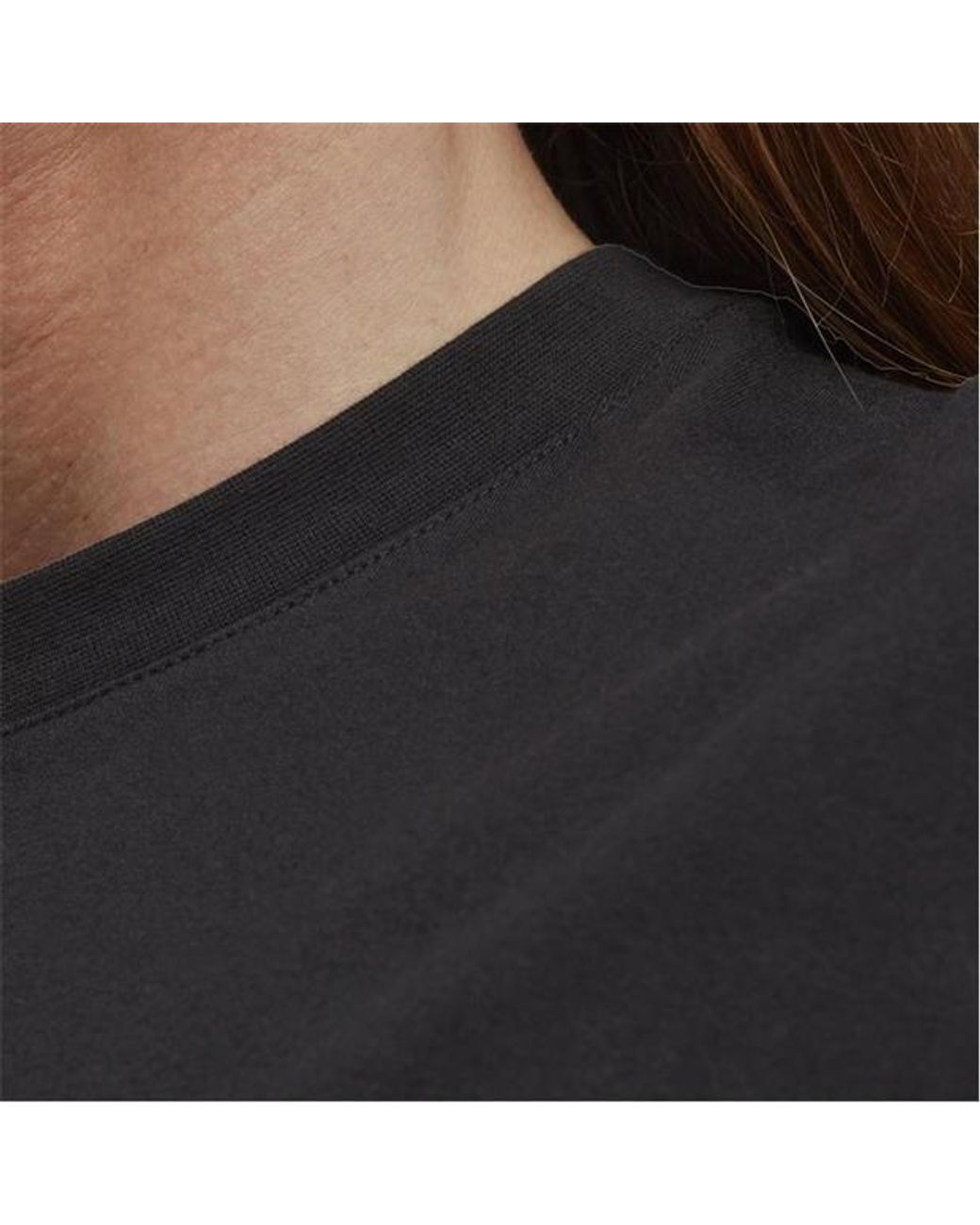 Y-3 Black Item O-Neck Short-Sleeved T-Shirt for men