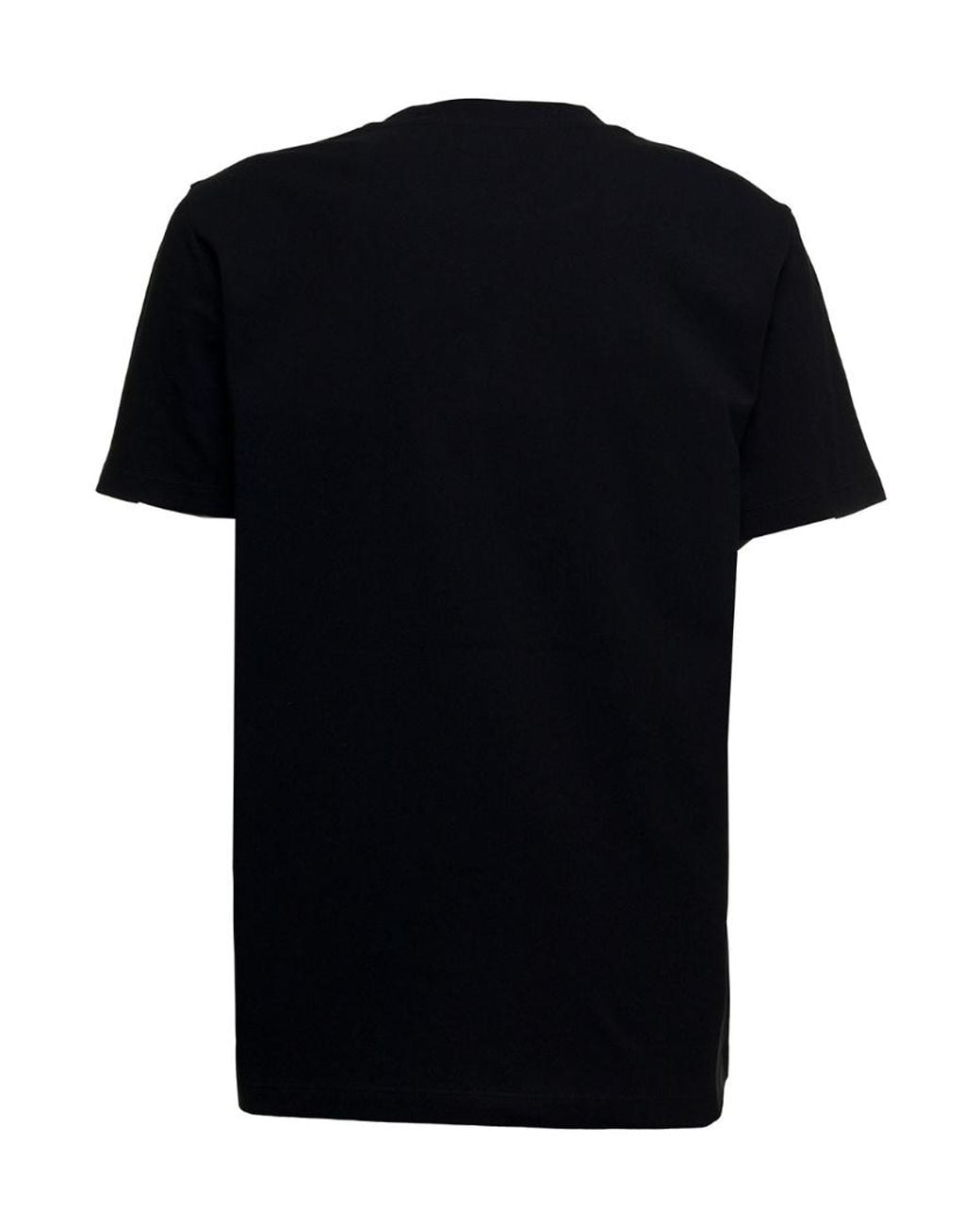 MSGM Black An Open-Necked Shirt