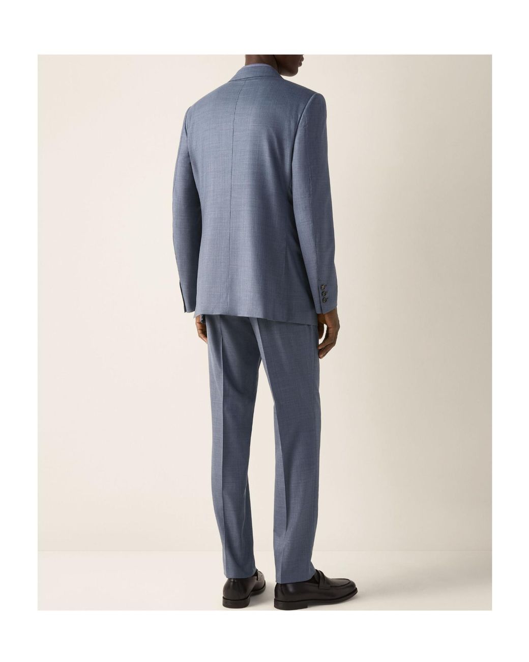 Zegna Blue Light Centoventimila Wool Suit for men