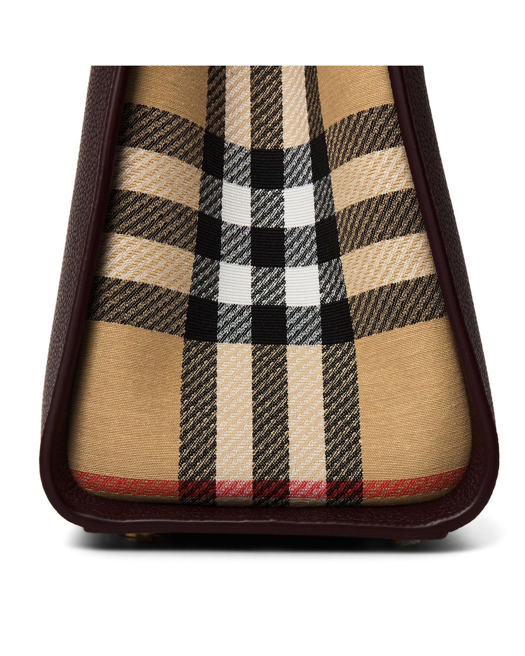 Burberry Brown Minimalist Leather Bag