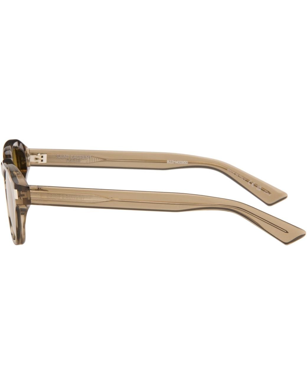Saint Laurent Metallic Sl 946 Geometric-Frame Sunglasses