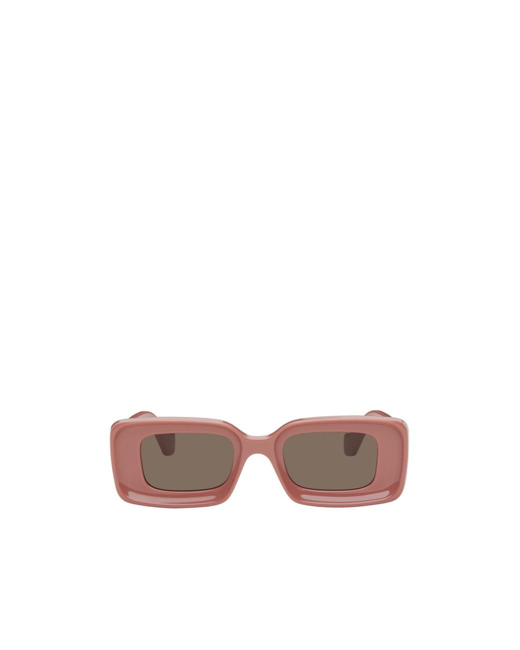 Loewe Pink Rectangular Frame Sunglasses