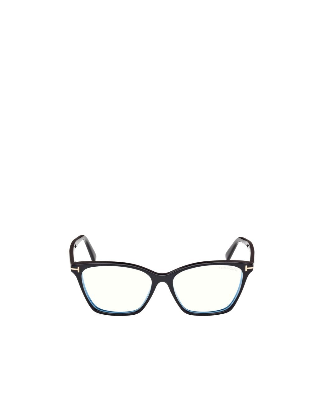 Tom Ford White Eyewear Rectangle Frame Glasses for men