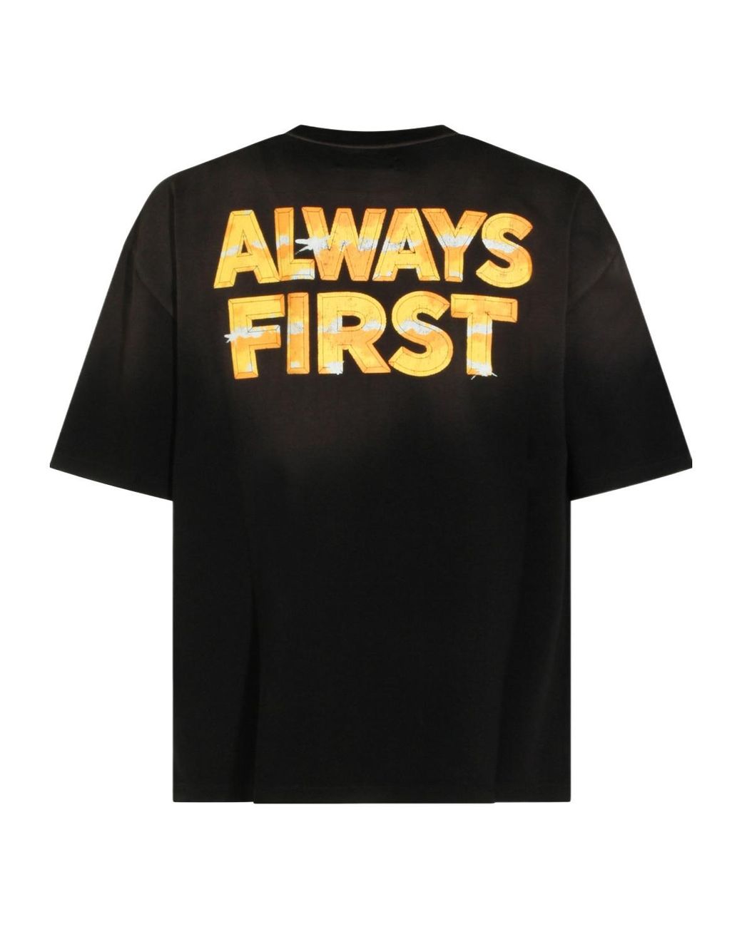 Amiri Black Ma Eagle Oversized T-Shirt for men