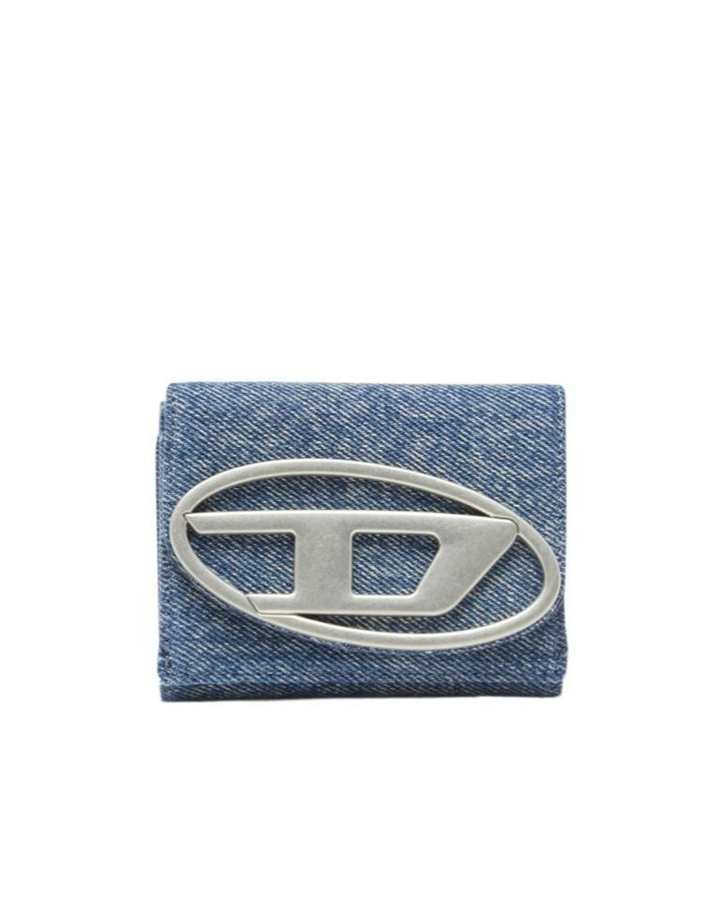 DIESEL Blue 1Dr Tri Fold Coin Xs Ii Wallet