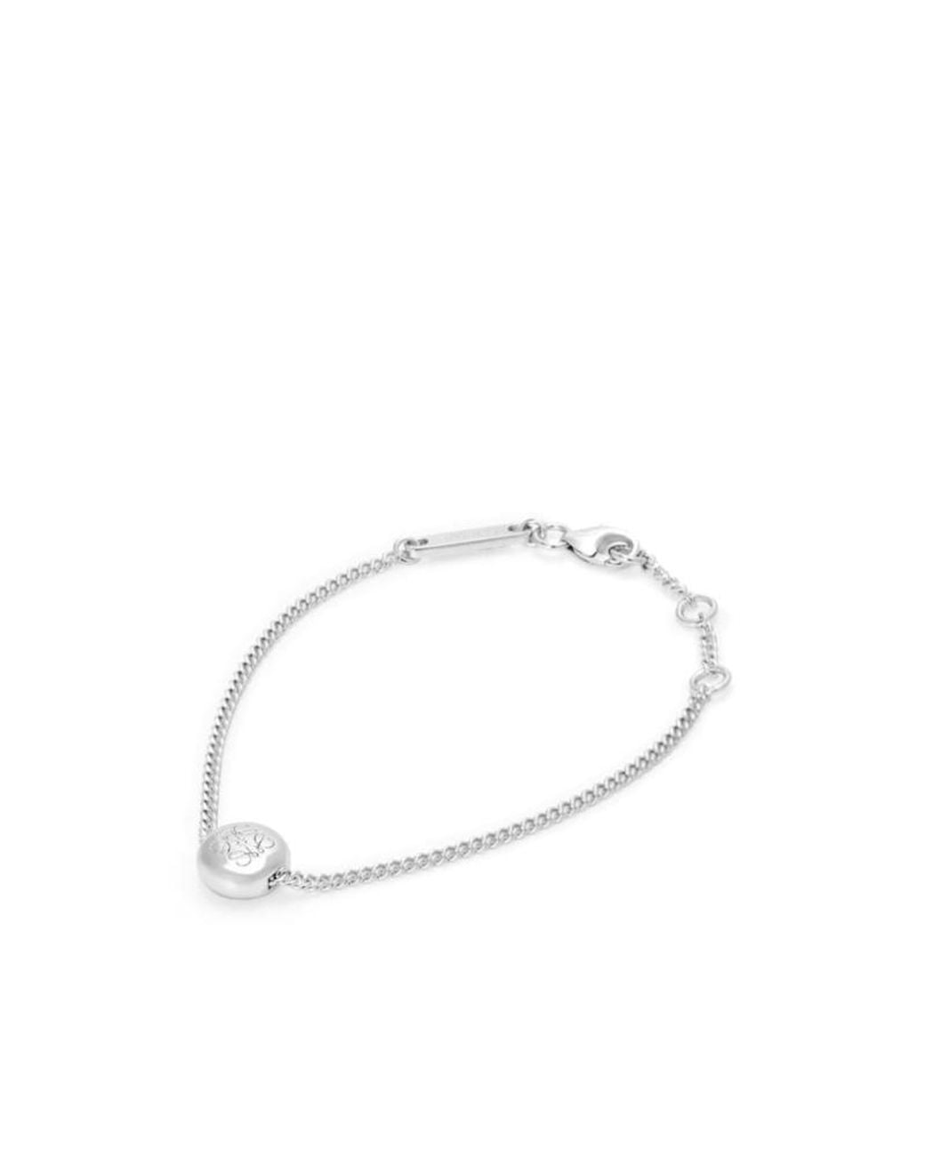 Loewe White Bijoux Chain Bracelet
