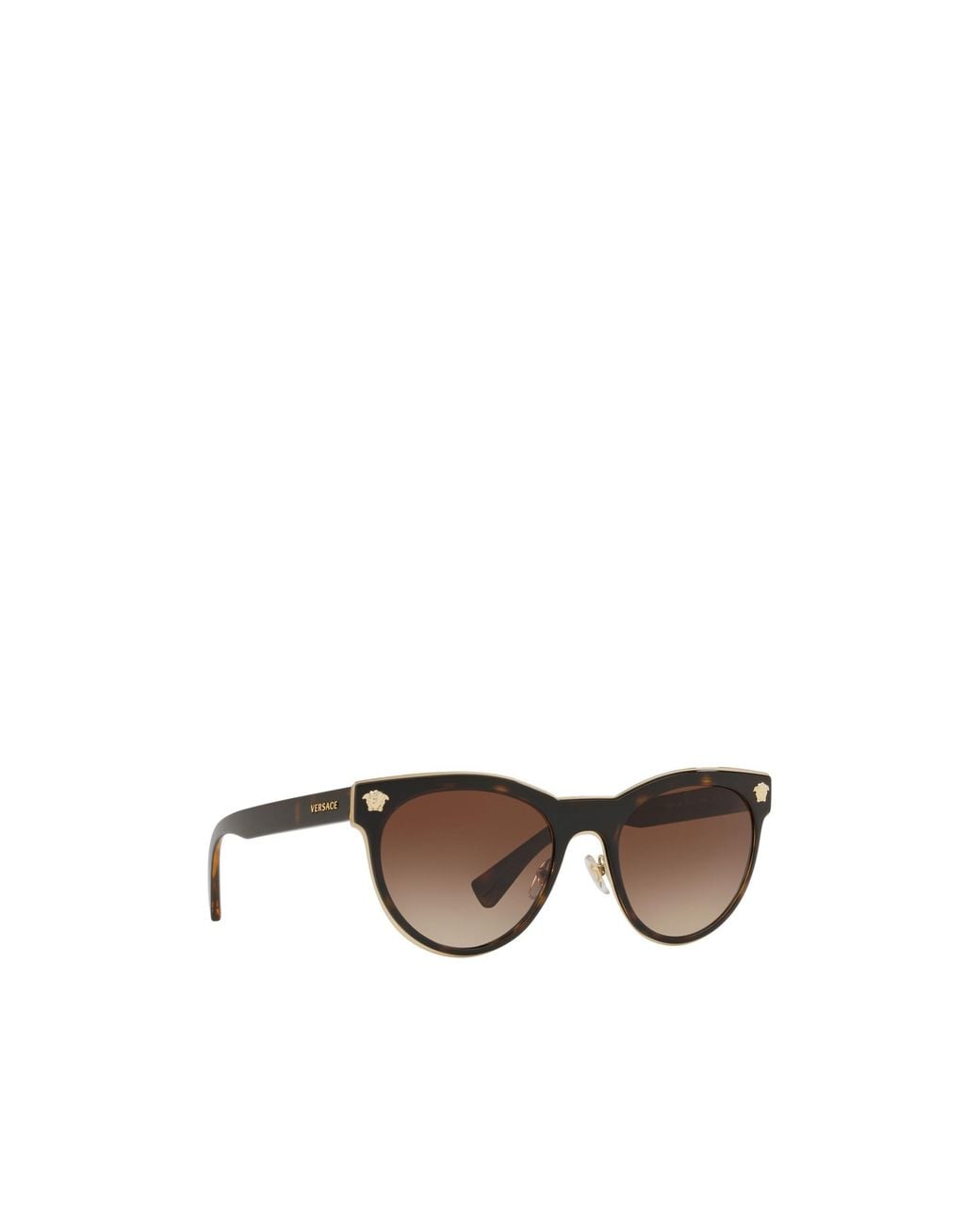 Versace Multicolor Eyewear Medusa Motif Embellished Sunglasses