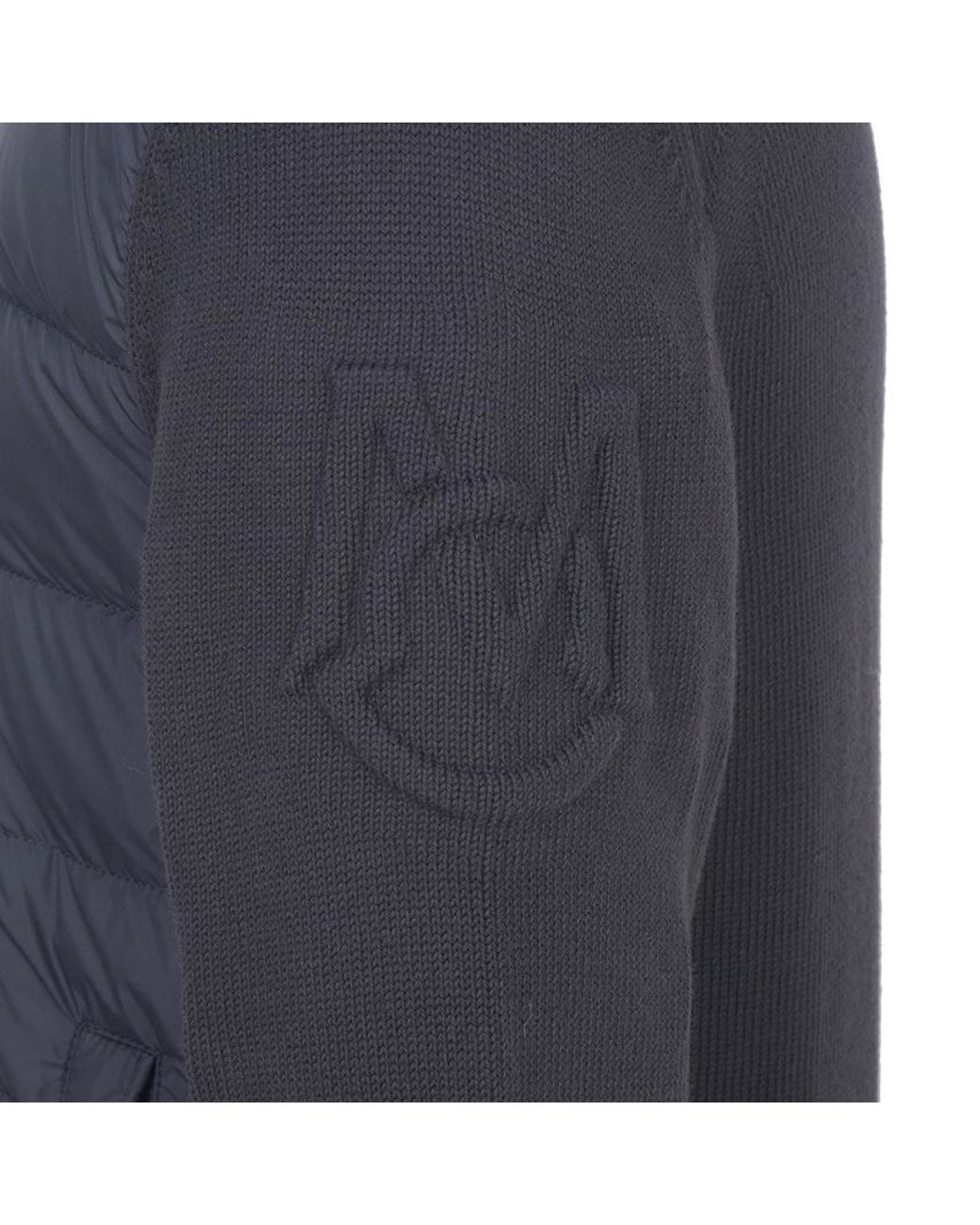 Moncler Blue Down Jackets for men