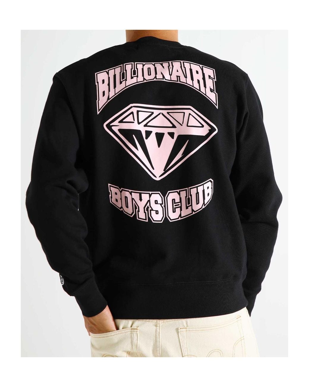 BBCICECREAM Black Dollar-Logo Crew-Neck Sweatshirt for men