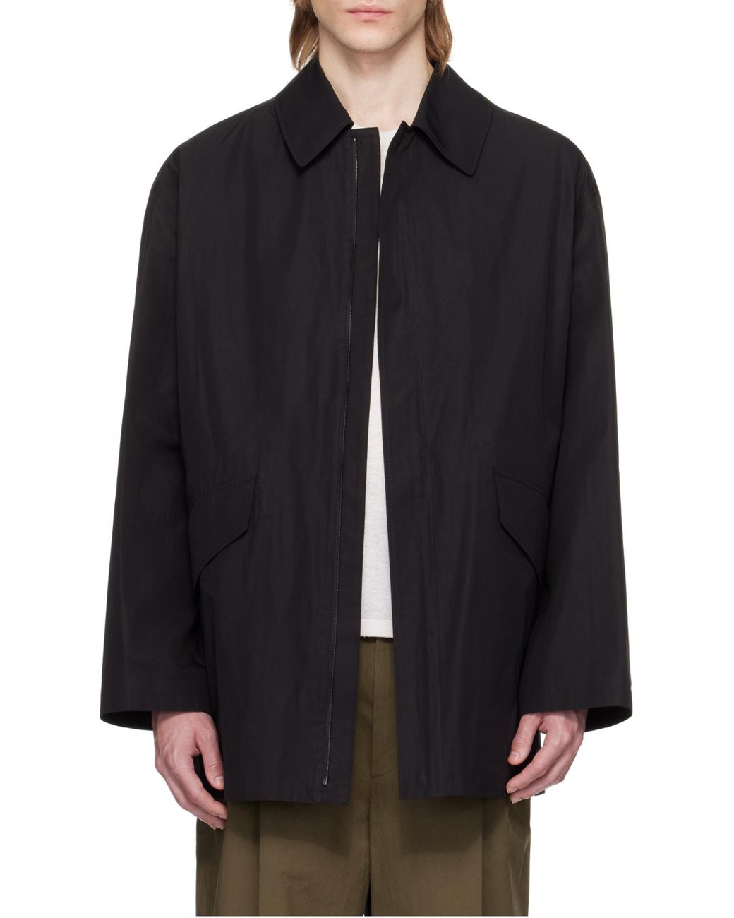 The Row Black Noe Jacket for men