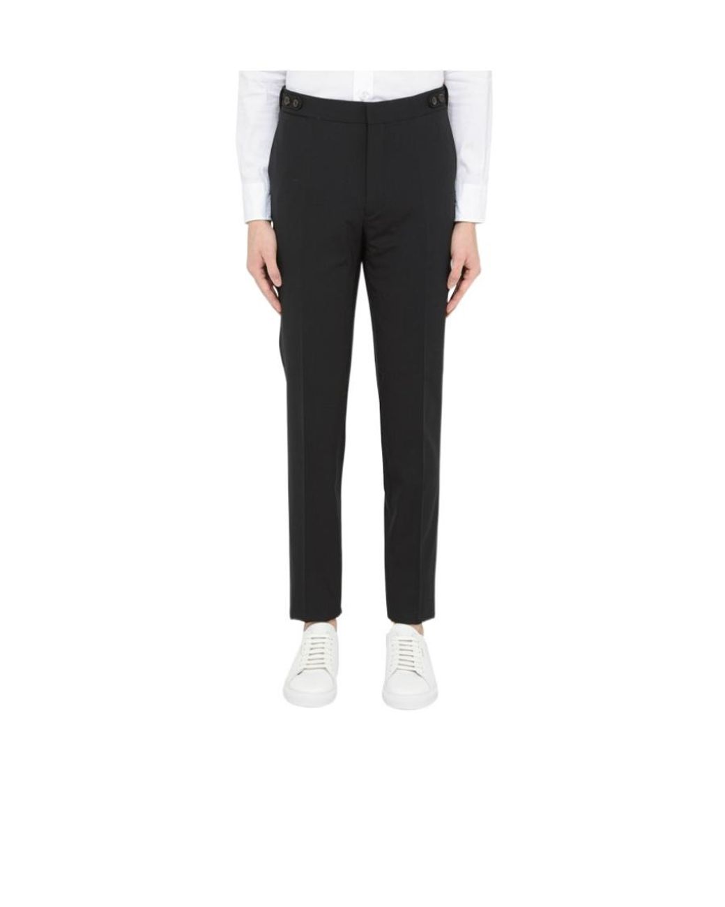 DSquared² Black Single-Breasted Two-Piece Suit for men