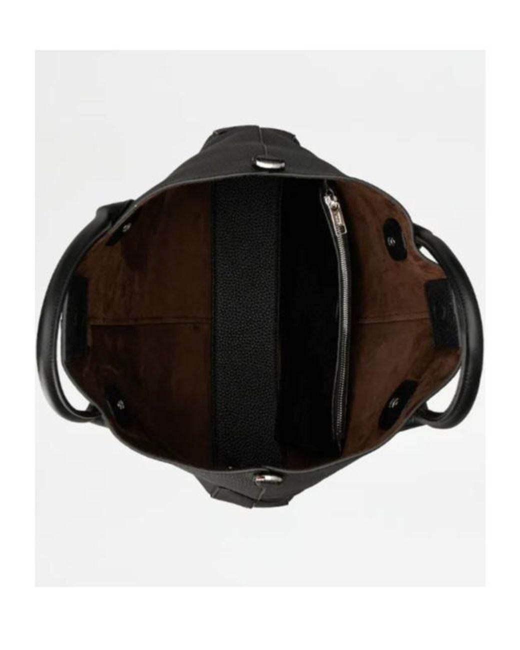 Tod's Black Logo Top Handle Bag for men