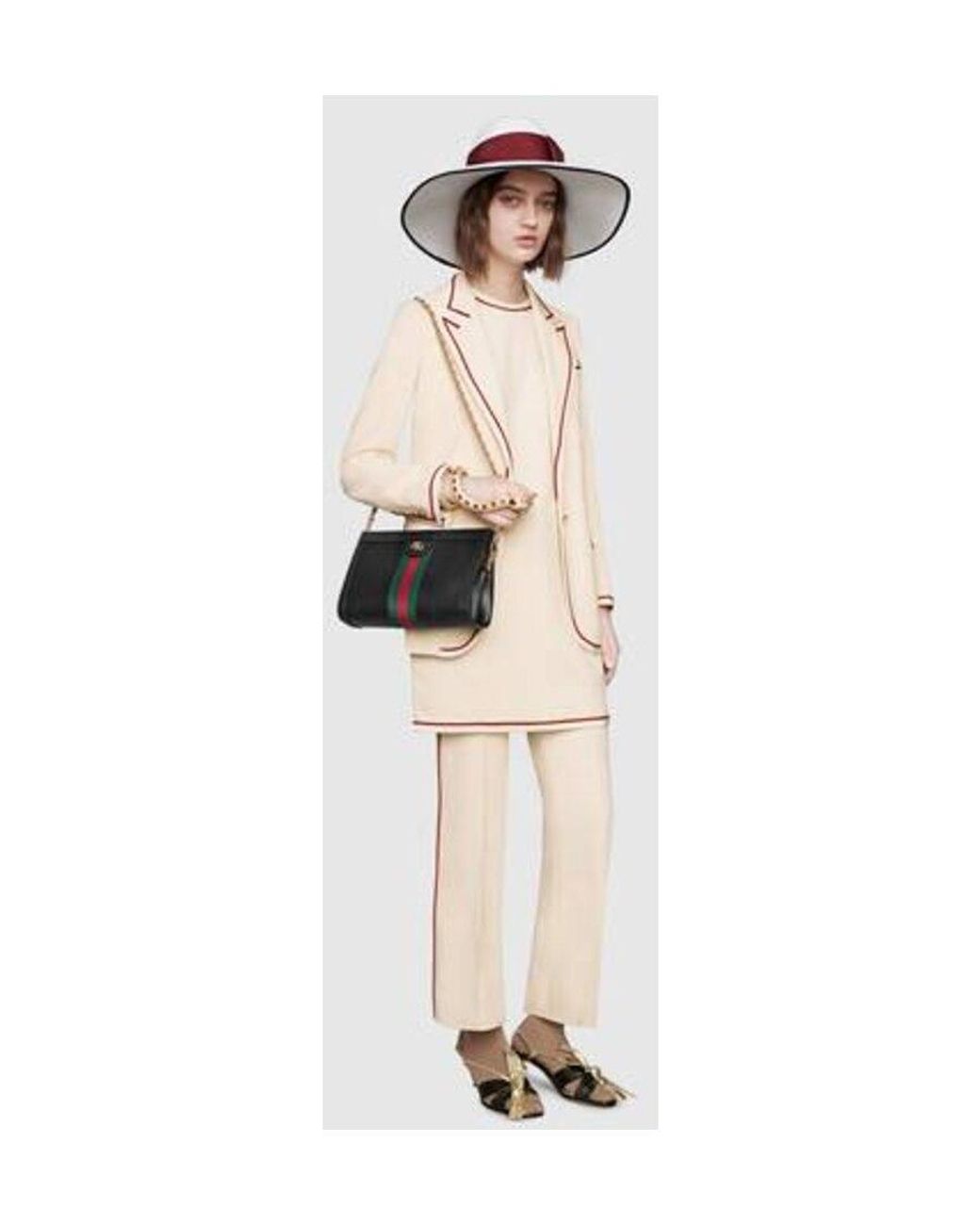 Gucci Black Small Ophidia Gg Shoulder Bag