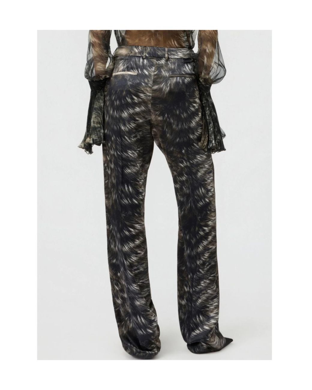 Roberto Cavalli Gray Trousers