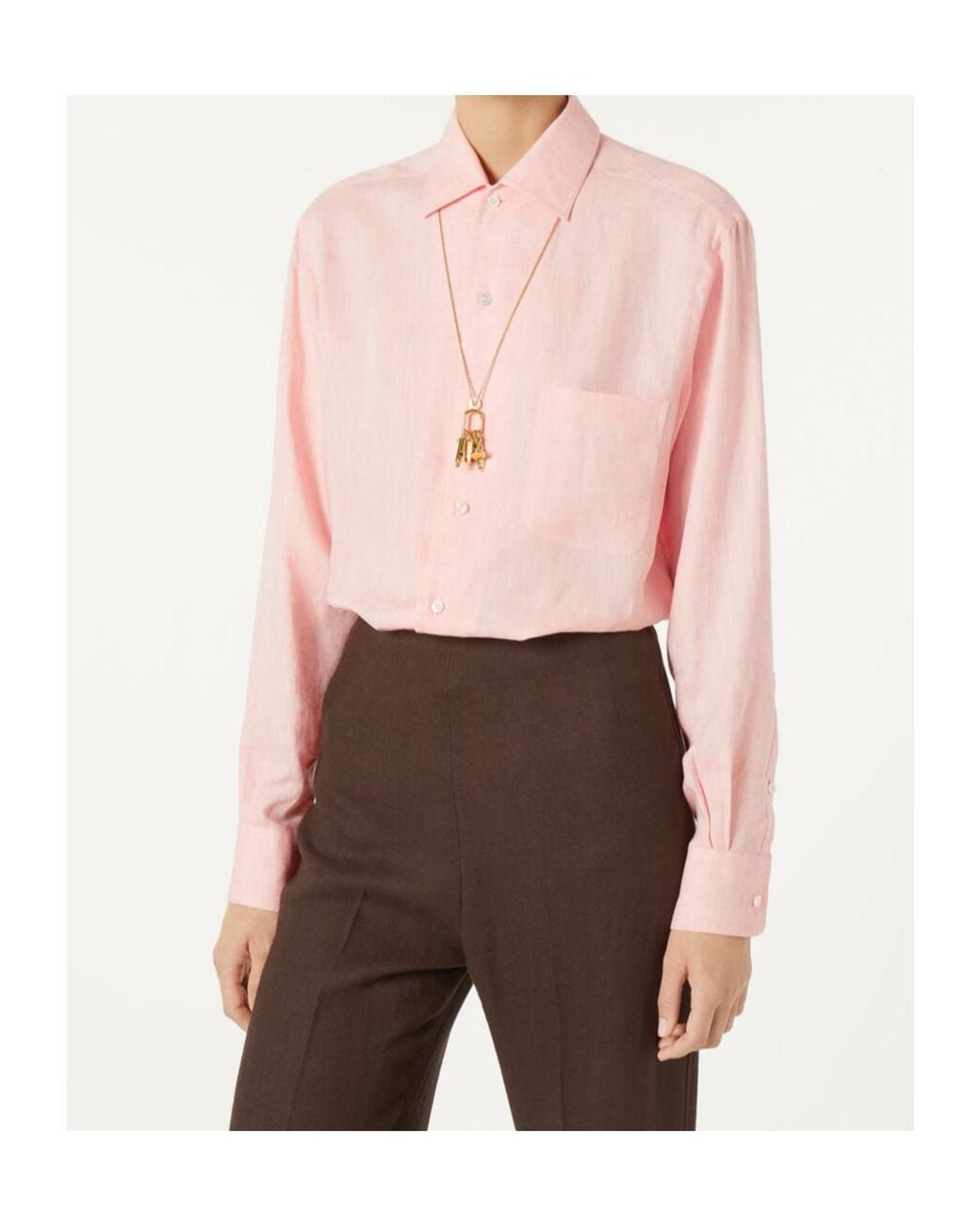 Loro Piana Pink André Shirt