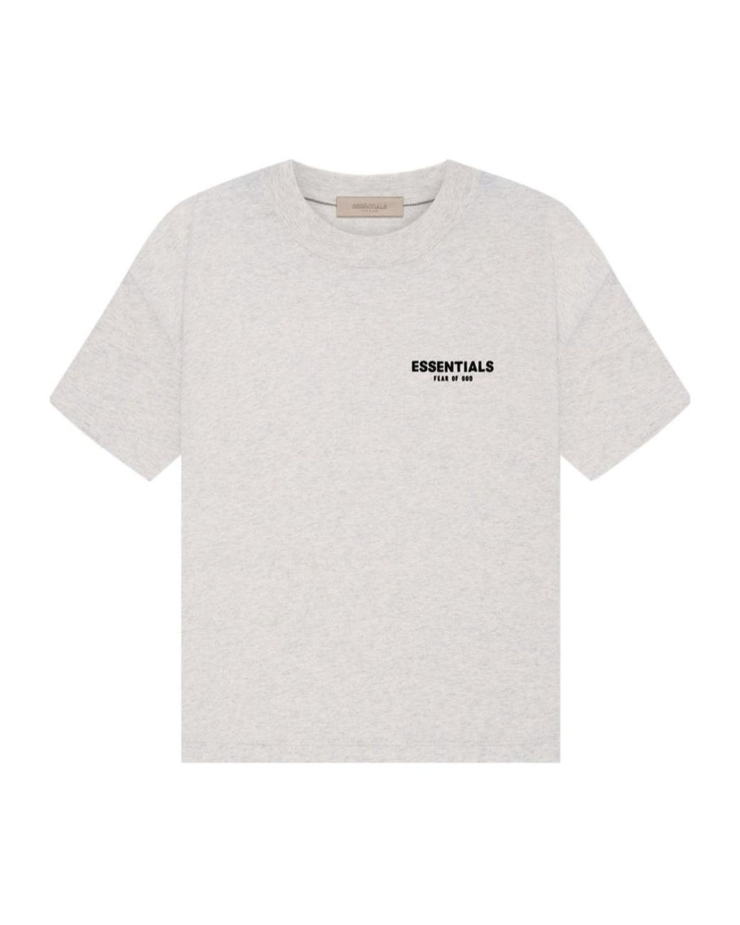 Fear Of God White Logo-Print Cotton T-Shirt