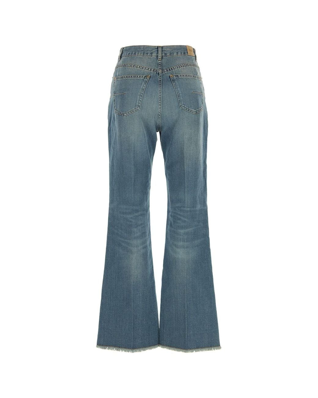 Dior Blue Iviera Flared Jeans
