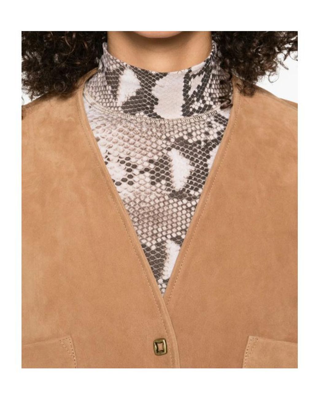 Forte_forte Natural Suede Jacket