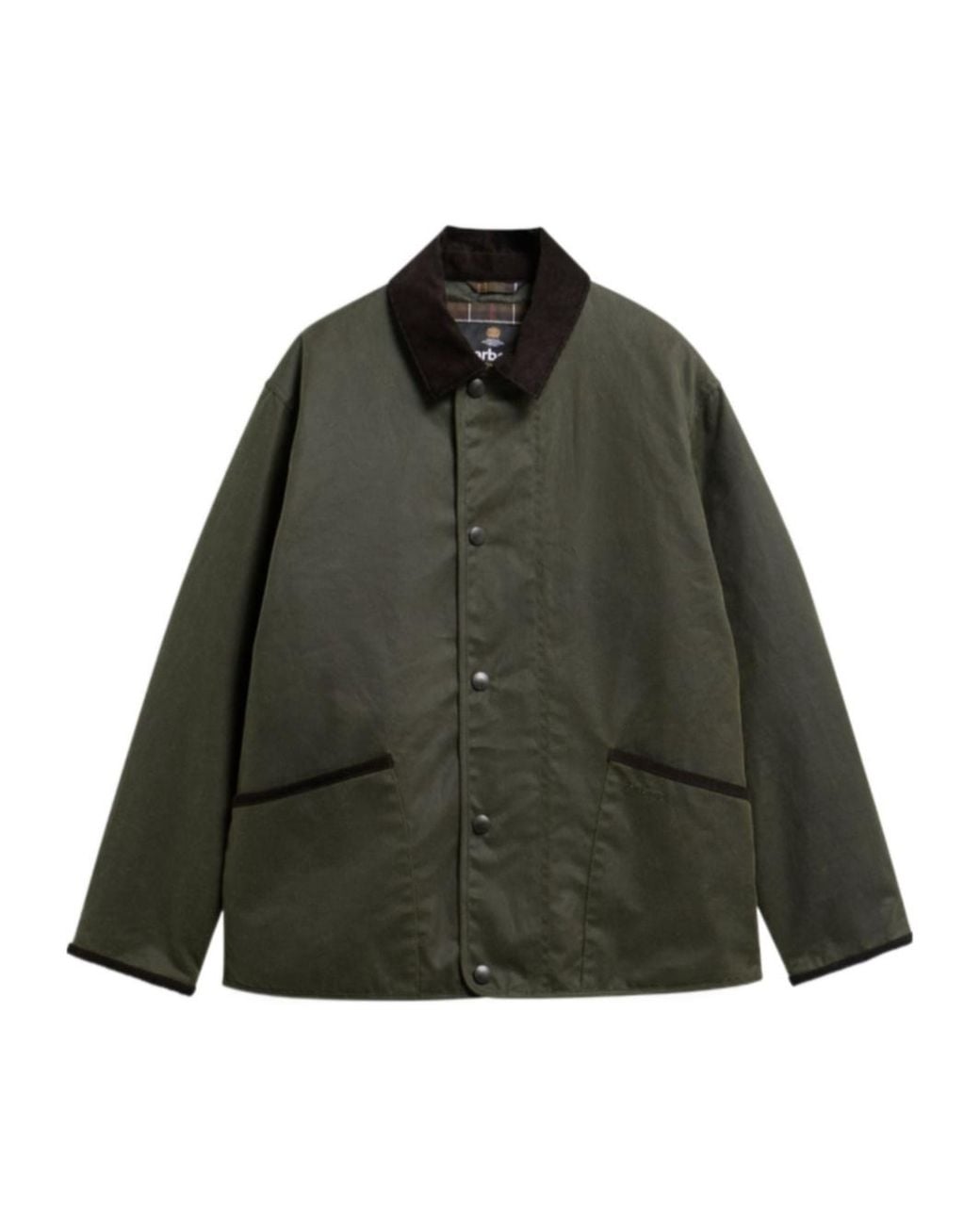Barbour Green Liddesdale Quilted Short Jacket for men