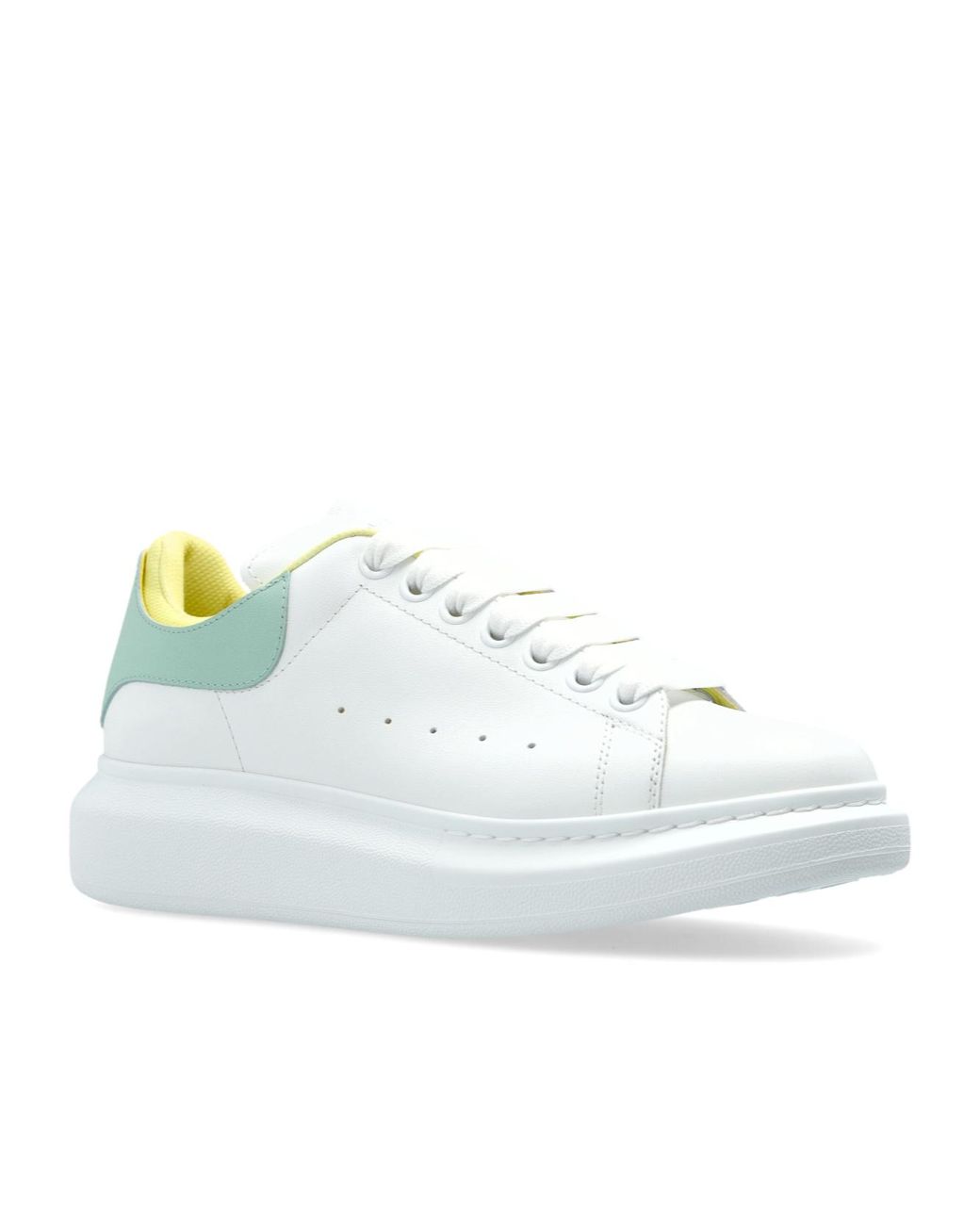 McQueen White Low-Top Sneakers