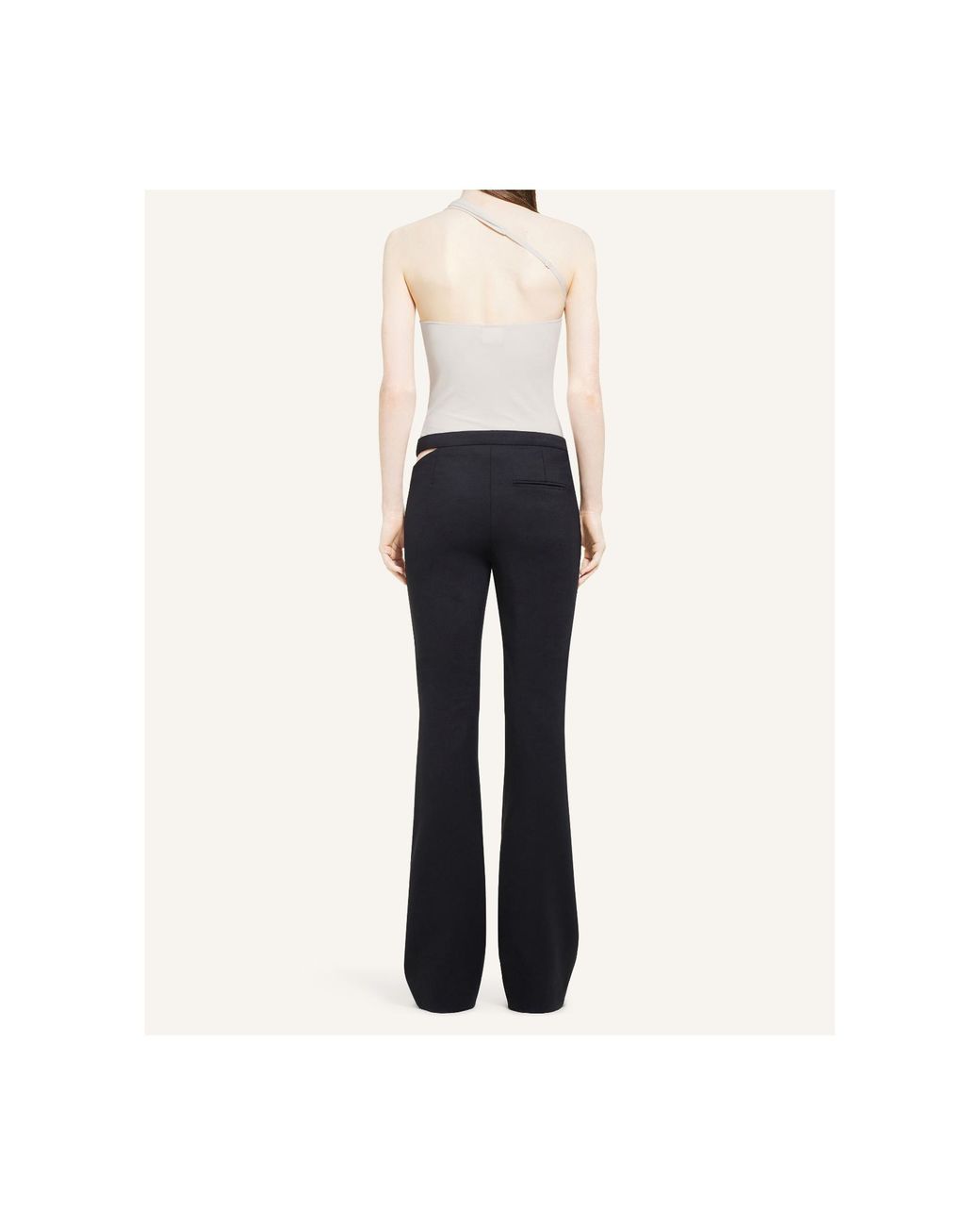 Courreges Blue Slash Trousers