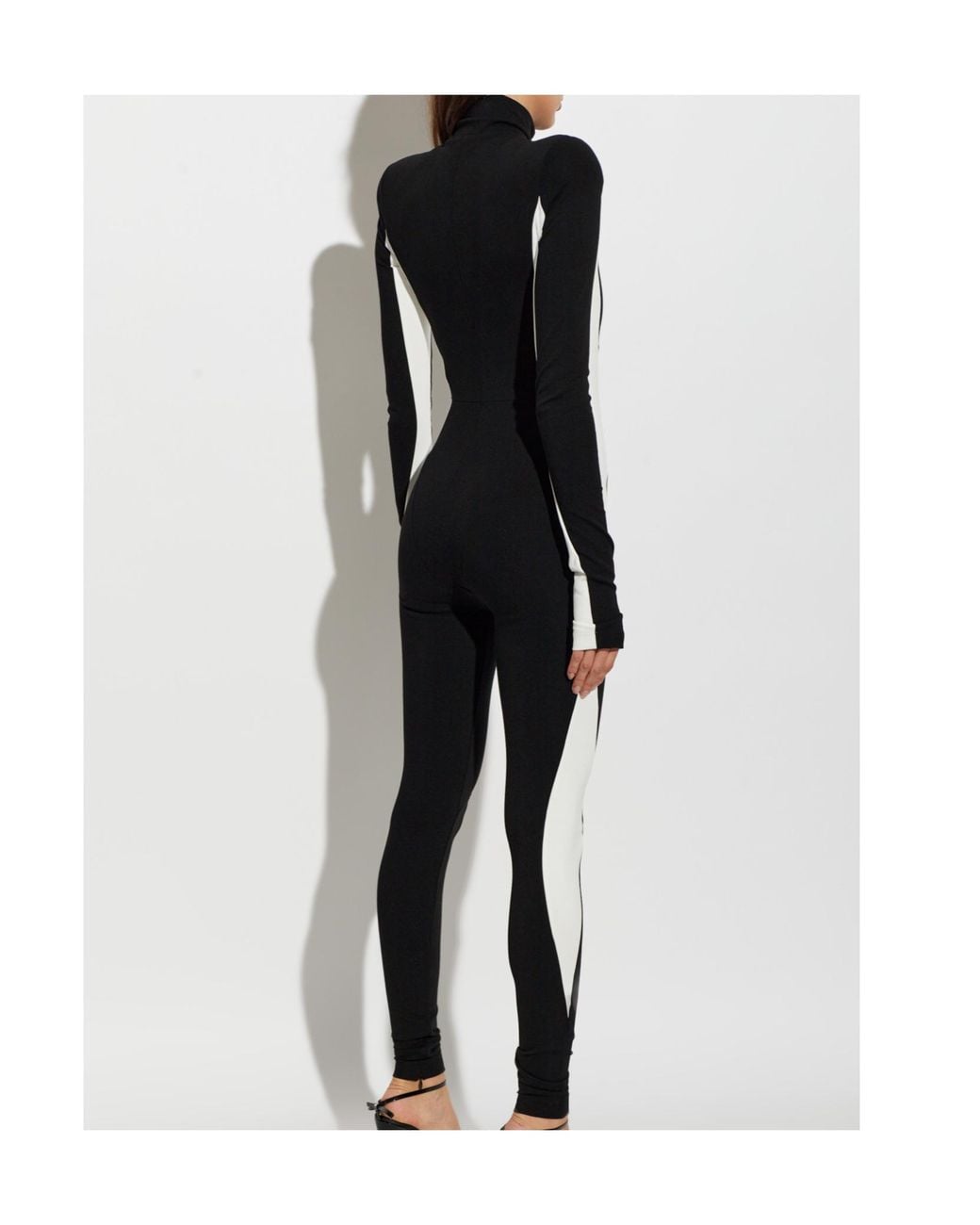 DSquared² Black Contrast Panel Jumpsuit