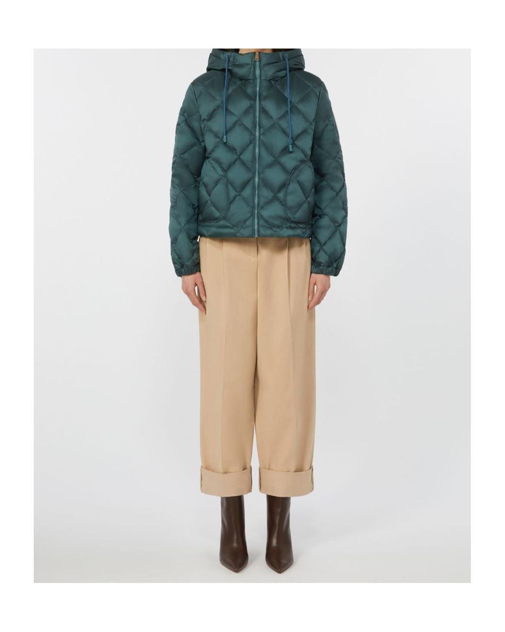 Weekend by Maxmara Green Water-Resistant Jacket