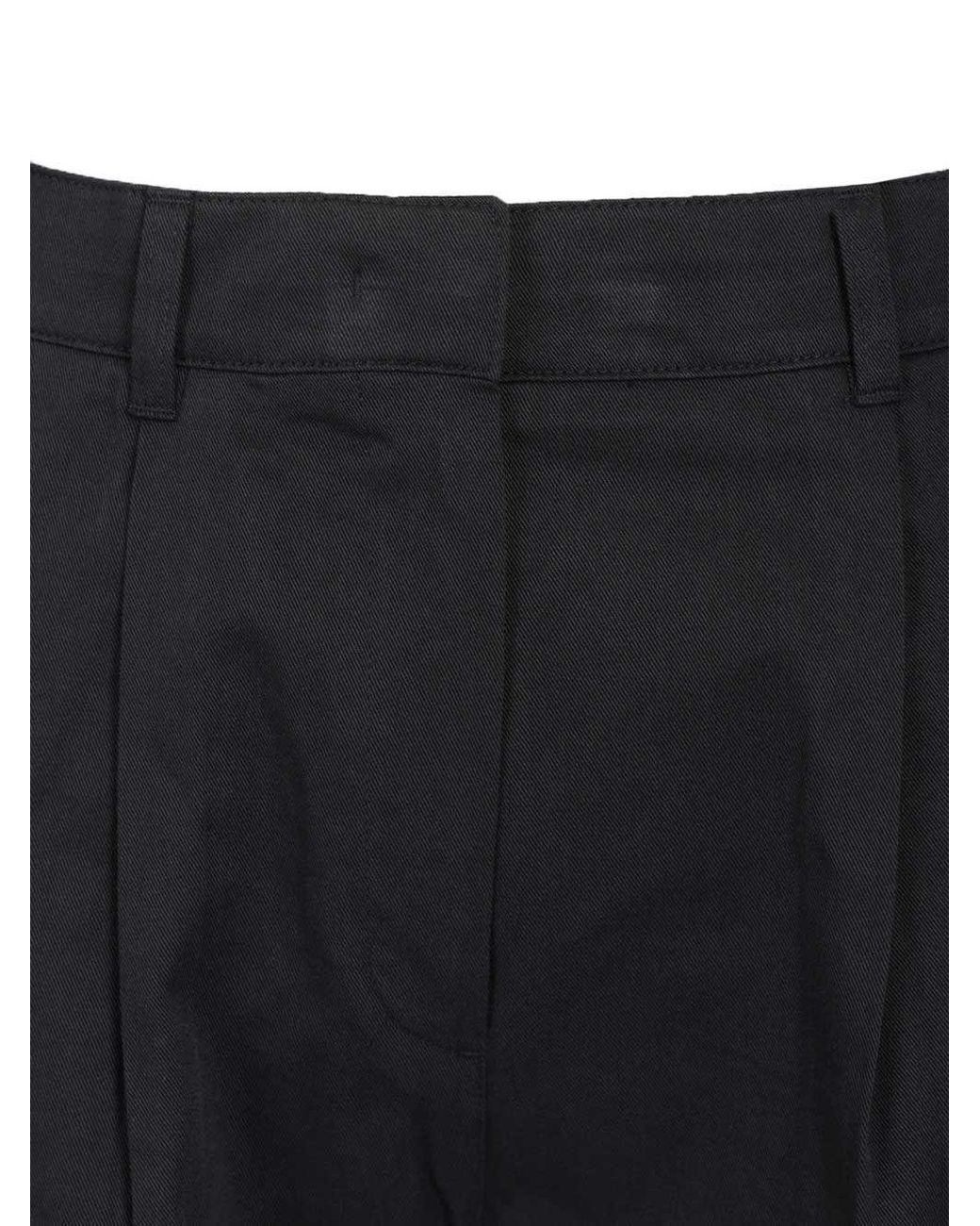 DUNST Blue Pleated Chino Pants