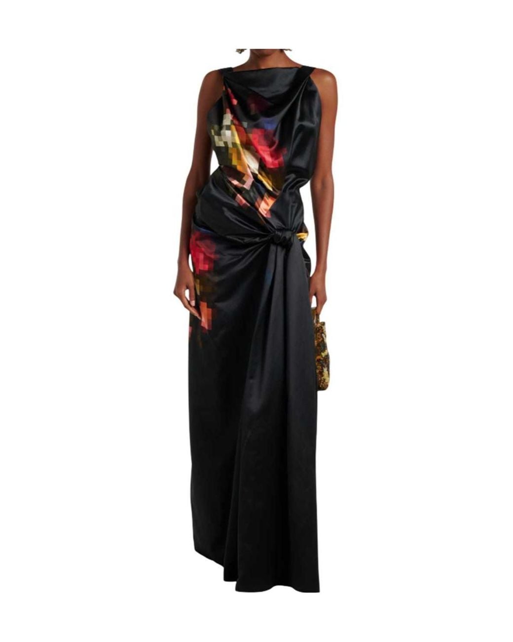 Dries Van Noten Black Sleeveless Dress