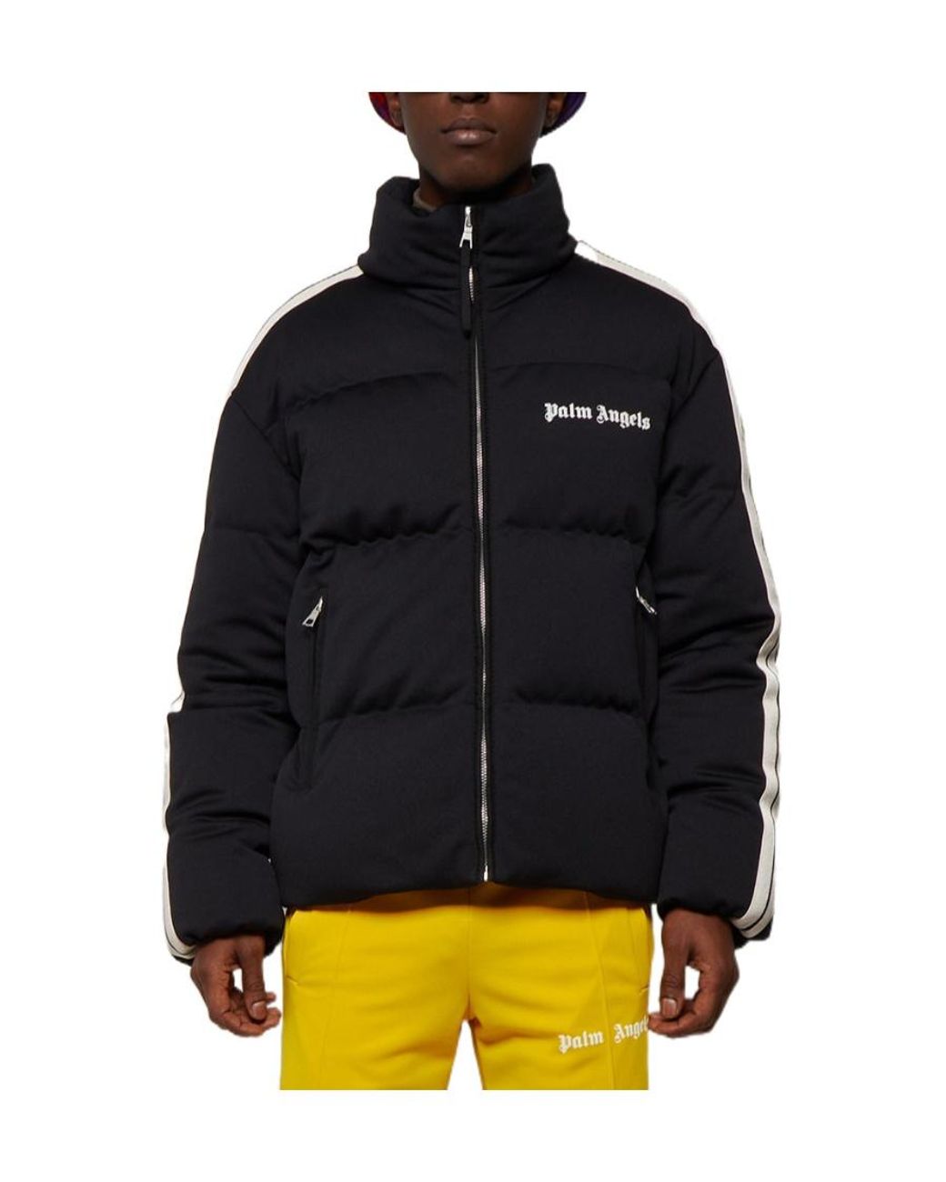 Moncler Black Logo Down Jacket for men