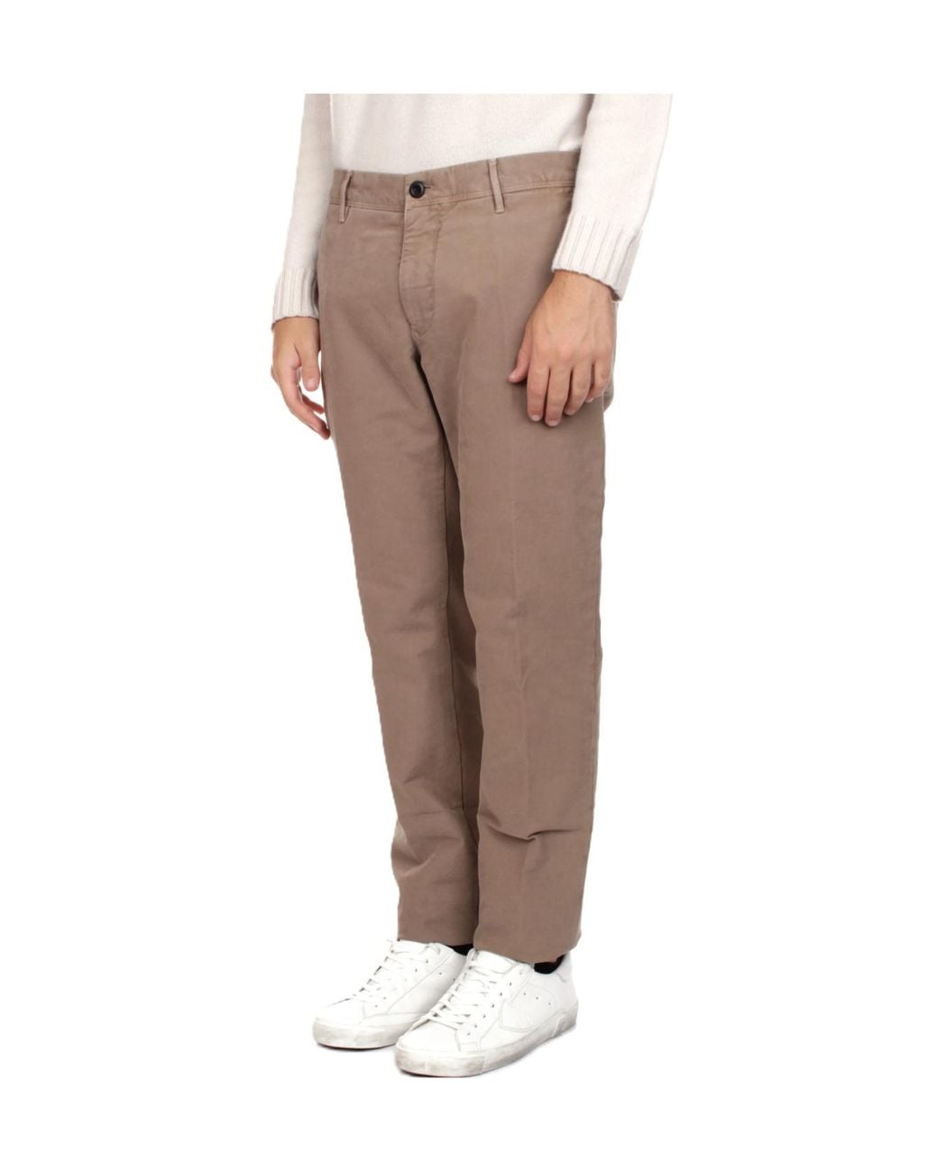 Incotex Gray Casual Trousers With Belt Loops for men
