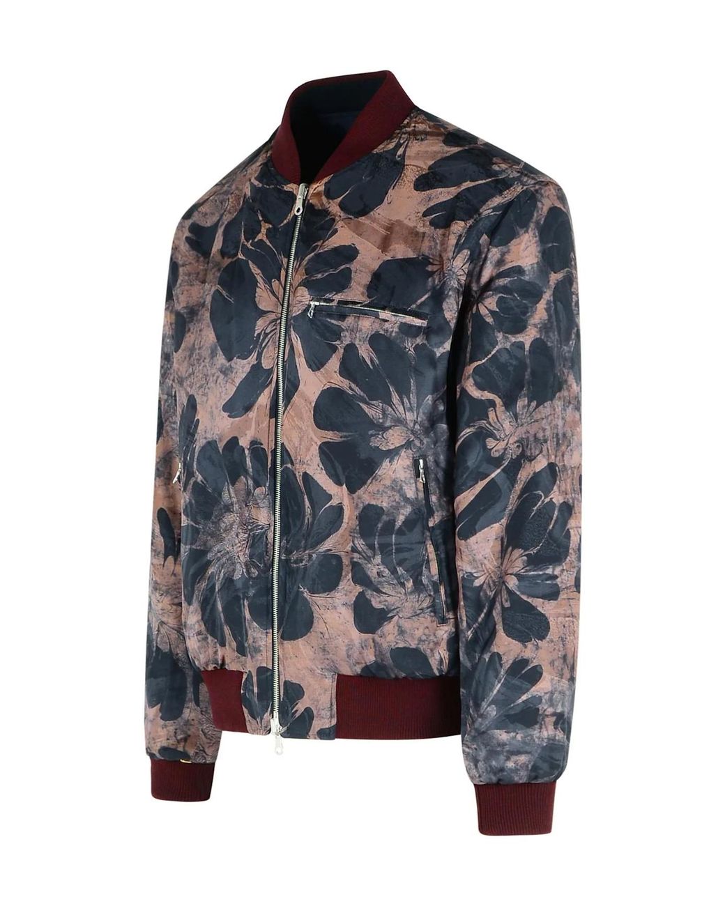 Dries Van Noten Blue Long Sleeve Jacket for men