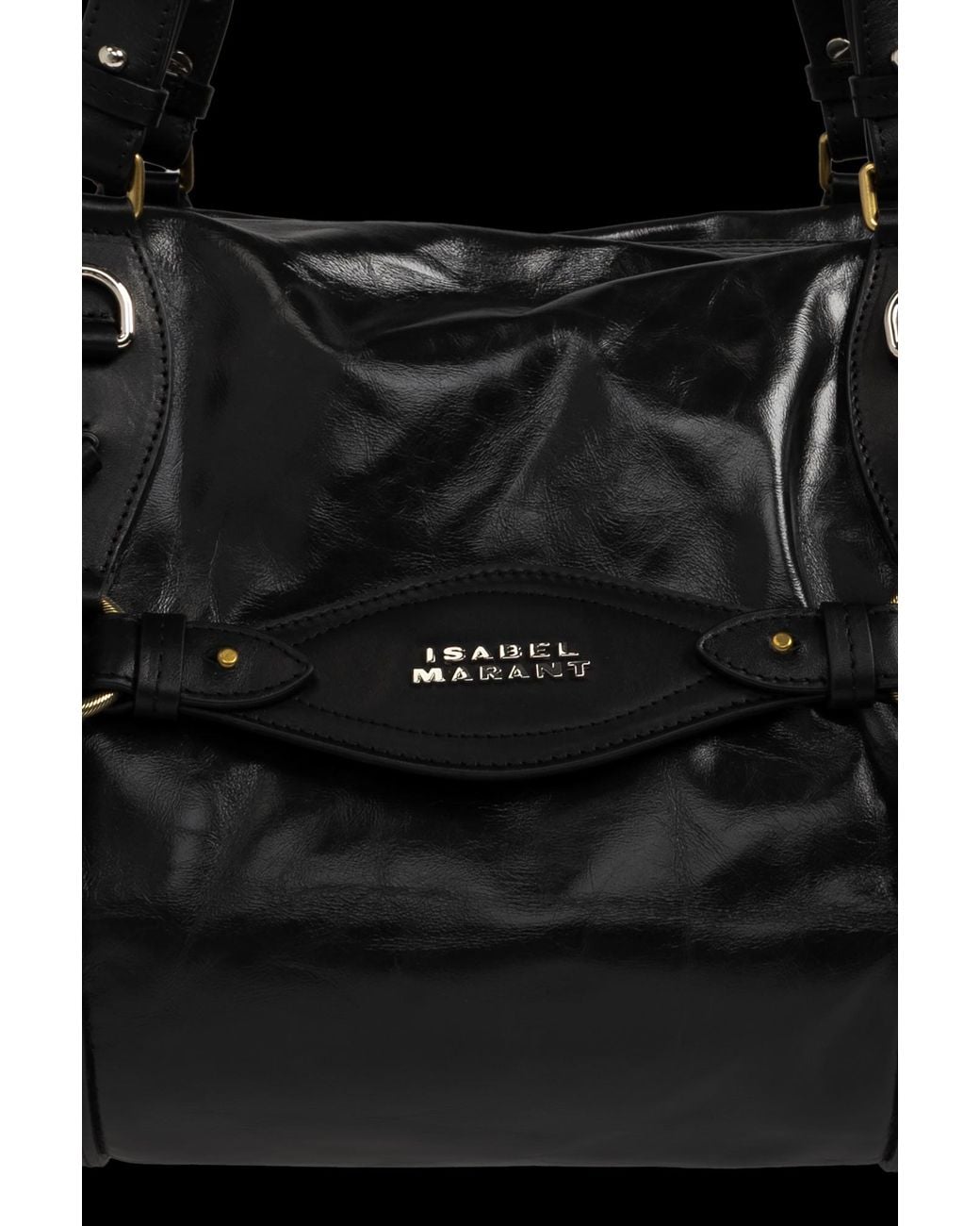 Isabel Marant Black Tilpa Weekender Bag