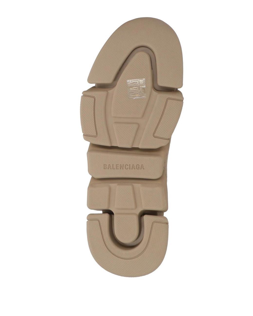 Balenciaga Natural Printed Slippers