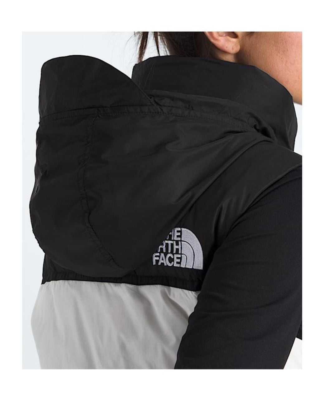 The North Face Black 1996 Retro Nuptse High-Neck Vest